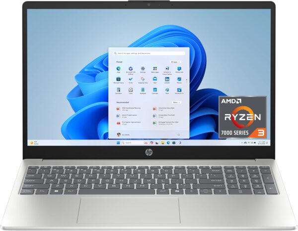 HP 15.6 inch Laptop, HD Touchscreen Display - Image 9