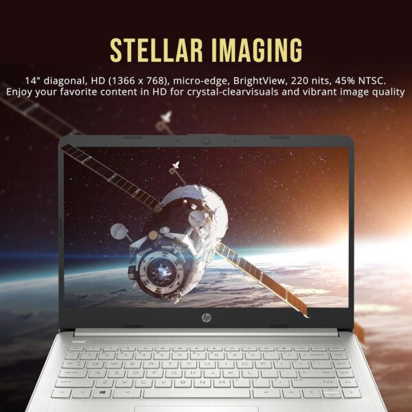 HP Stream 14" HD BrightView Laptop - Image 4