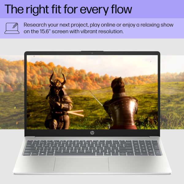 HP 15.6 inch Laptop, HD Touchscreen Display - Image 4