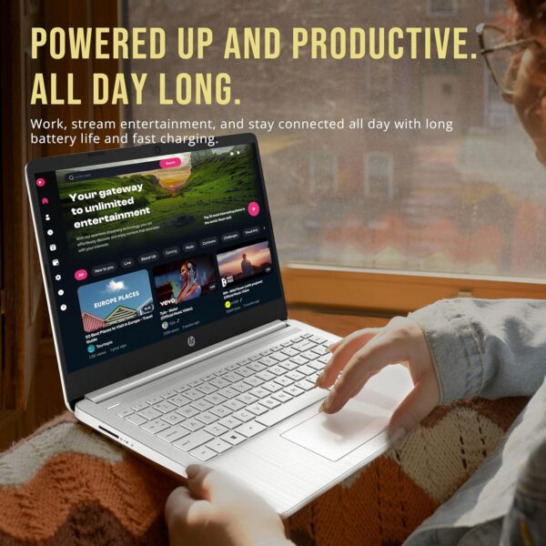 HP Stream 14" HD BrightView Laptop - Image 3